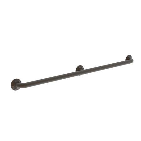 Newport Brass 45" L, Two Post, Solid Brass, 42" Grab Bar in Weathered Brass, Weathered Brass 1200-3942/03W